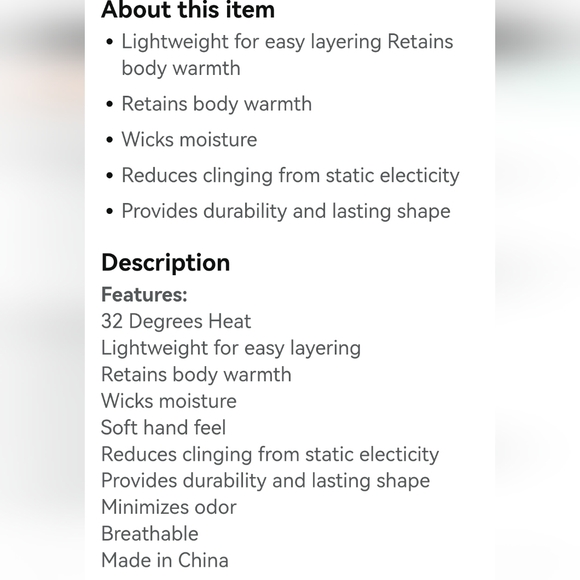 2 pack~32 DEGREES Heat Men's Long Sleeve Crew Neck Tee size L - Picture 5 of 6